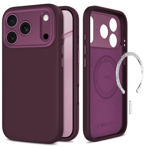 TECH-PROTECT UNIQ MAGSAFE CC IPHONE 17 PRO MAX / 18 PRO MAX BURGUNDY