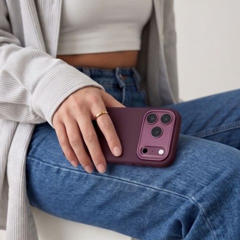 TECH-PROTECT UNIQ MAGSAFE CC IPHONE 17 PRO MAX / 18 PRO MAX BURGUNDY