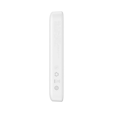 Baseus power bank magnetyczny Mini 20W 10000mAh biały