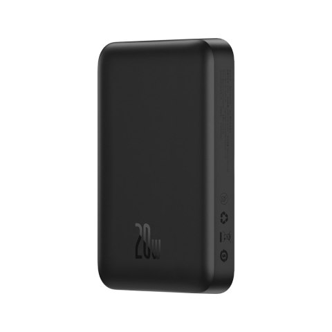 Baseus power bank magnetyczny Mini 20W 10000mAh czarny Baseus power bank magnetyczny Mini 20W 10000mAh czarny