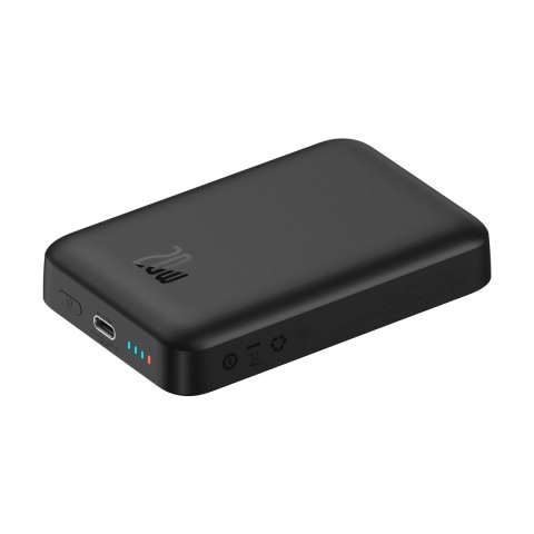 Baseus power bank magnetyczny Mini 20W 10000mAh czarny Baseus power bank magnetyczny Mini 20W 10000mAh czarny
