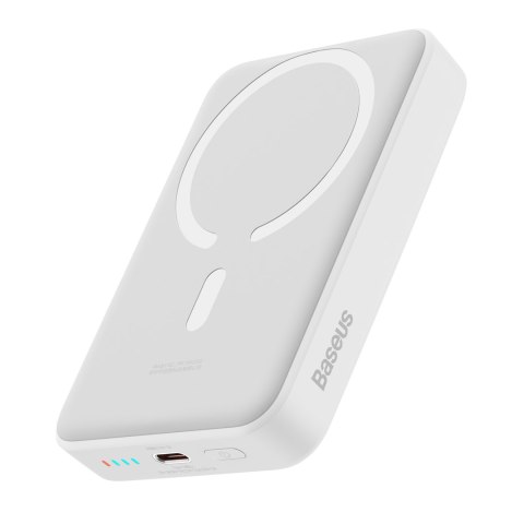 Baseus power bank magnetyczny Mini 30W 10000mAh biały Baseus power bank magnetyczny Mini 30W 10000mAh biały