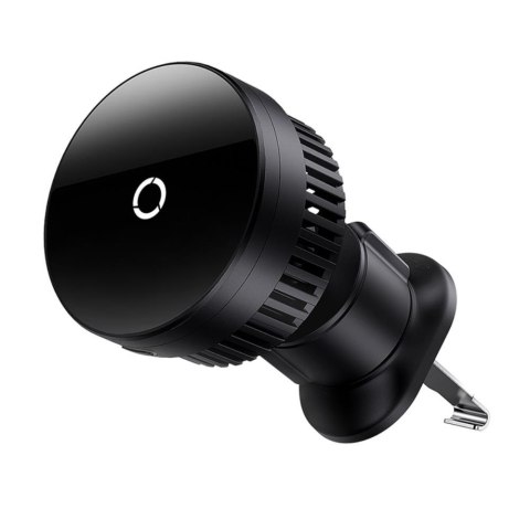 Baseus uchwyt samochodowy MagPro magnetyczny z funkcją ładowania bezprzewodowego czarny do kratki 15W Baseus uchwyt samochodowy MagPro magnetyczny z funkcją ładowania bezprzewodowego czarny do kratki 15W