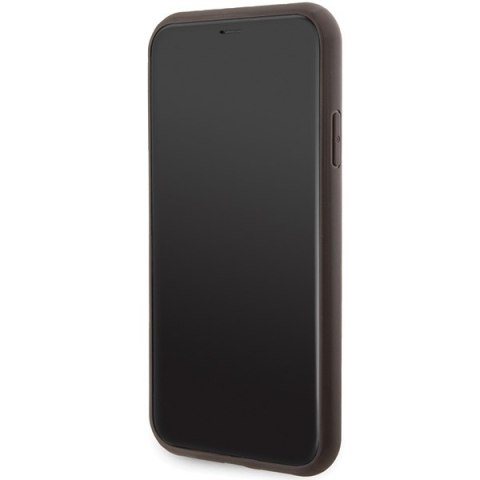 Guess nakładka do iPhone 11 GUHMN61G4GFRW brązowa HC MAGSAFE PU 4G RING CLASSIC LOGO Guess nakładka do iPhone 11 GUHMN61G4GFRW brązowa HC MAGSAFE PU 4G RING CLASSIC LOGO