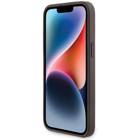 Guess nakładka do iPhone 13 Pro 6,1" GUHMP13LG4GFRW brązowa HC MAGSAFE PU 4G RING CLASSIC LOGO Guess nakładka do iPhone 13 Pro 6,1" GUHMP13LG4GFRW brązowa HC MAGSAFE PU 4G RING CLASSIC LOGO