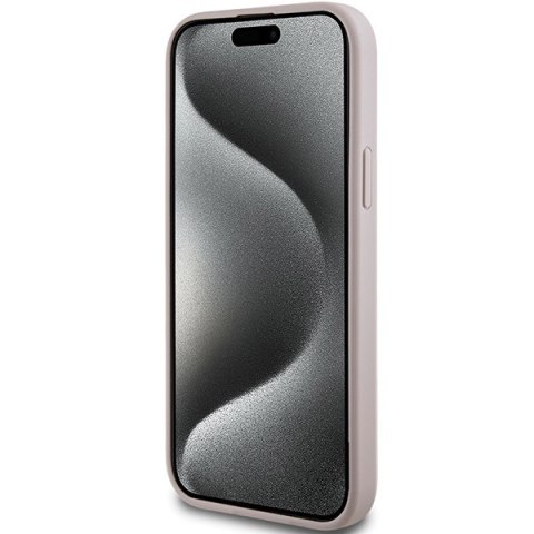 Guess nakładka do iPhone 15 Plus 6,7" GUHMP15MG4GFRP różowa HC MAGSAFE PU 4G RING CLASSIC LOGO Guess nakładka do iPhone 15 Plus 6,7" GUHMP15MG4GFRP różowa HC MAGSAFE PU 4G RING CLASSIC LOGO