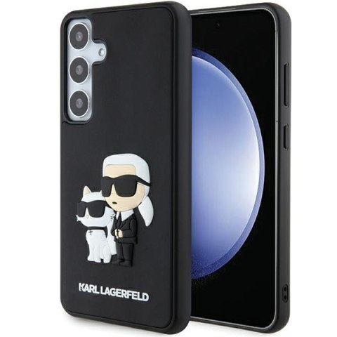 Karl Lagerfeld nakładka do Samsung Galaxy S24 KLHCS24S3DRKCNK czarna HC 3D RUBBER KC NFT Karl Lagerfeld nakładka do Samsung Galaxy S24 KLHCS24S3DRKCNK czarna HC 3D RUBBER KC NFT