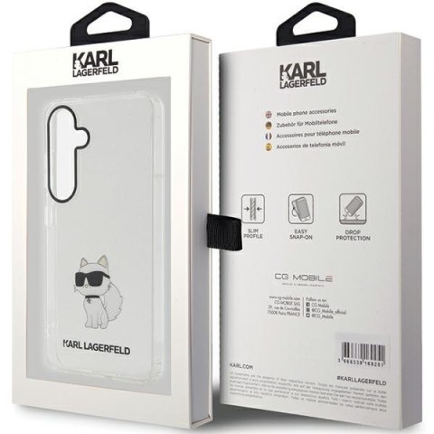 Karl Lagerfeld nakładka do Samsung Galaxy S24 KLHCS24SHNCHTCT transparentna HC IML NFT CHOUPETTE Karl Lagerfeld nakładka do Samsung Galaxy S24 KLHCS24SHNCHTCT transparentna HC IML NFT CHOUPETTE