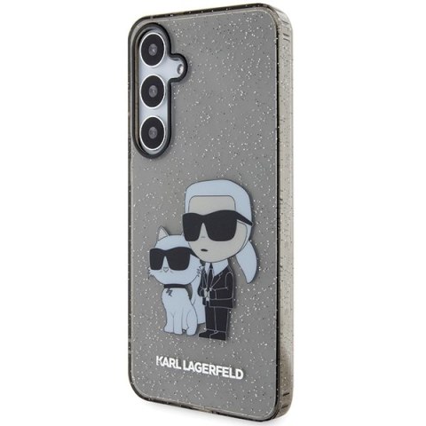 Karl Lagerfeld nakładka do Samsung Galaxy S24 KLHCS24SHNKCTGK czarna HC IML GLIT NFT K&C Karl Lagerfeld nakładka do Samsung Galaxy S24 KLHCS24SHNKCTGK czarna HC IML GLIT NFT K&C