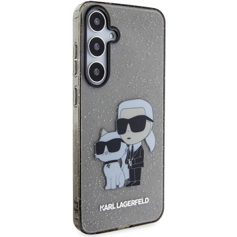 Karl Lagerfeld nakładka do Samsung Galaxy S24 KLHCS24SHNKCTGK czarna HC IML GLIT NFT K&C Karl Lagerfeld nakładka do Samsung Galaxy S24 KLHCS24SHNKCTGK czarna HC IML GLIT NFT K&C