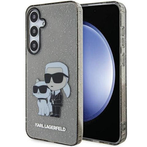 Karl Lagerfeld nakładka do Samsung Galaxy S24 Plus KLHCS24MHNKCTGK czarna HC IML GLIT NFT K&C Karl Lagerfeld nakładka do Samsung Galaxy S24 Plus KLHCS24MHNKCTGK czarna HC IML GLIT NFT K&C
