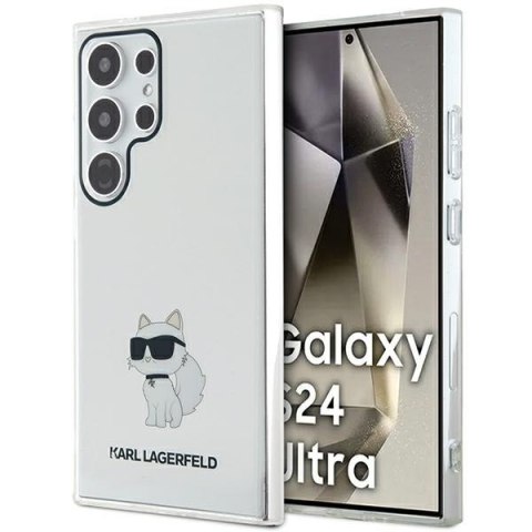 Karl Lagerfeld nakładka do Samsung Galaxy S24 Ultra KLHCS24LHNCHTCT transparentna HC IML NFT CHOUPETTE Karl Lagerfeld nakładka do Samsung Galaxy S24 Ultra KLHCS24LHNCHTCT transparentna HC IML NFT CHOUPETTE