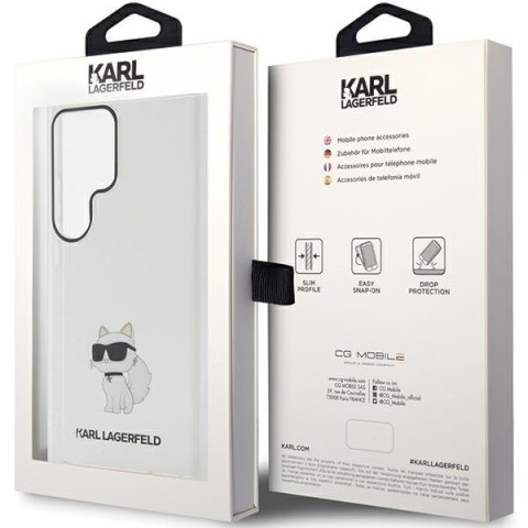 Karl Lagerfeld nakładka do Samsung Galaxy S24 Ultra KLHCS24LHNCHTCT transparentna HC IML NFT CHOUPETTE Karl Lagerfeld nakładka do Samsung Galaxy S24 Ultra KLHCS24LHNCHTCT transparentna HC IML NFT CHOUPETTE