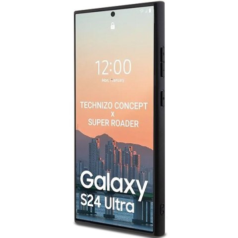 Karl Lagerfeld nakładka do Samsung Galaxy S24 Ultra KLHCS24LPSAKCMPK czarna HC SAFFIANO KC PIN