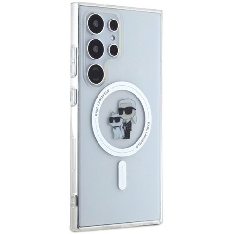 Karl Lagerfeld nakładka do Samsung Galaxy S24 Ultra KLHMS24LHGKCNOT transparentna HC MAGSAFE IML KC Karl Lagerfeld nakładka do Samsung Galaxy S24 Ultra KLHMS24LHGKCNOT transparentna HC MAGSAFE IML KC