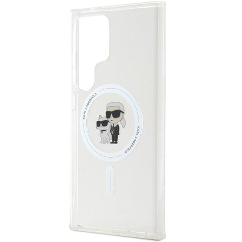 Karl Lagerfeld nakładka do Samsung Galaxy S24 Ultra KLHMS24LHGKCNOT transparentna HC MAGSAFE IML KC Karl Lagerfeld nakładka do Samsung Galaxy S24 Ultra KLHMS24LHGKCNOT transparentna HC MAGSAFE IML KC