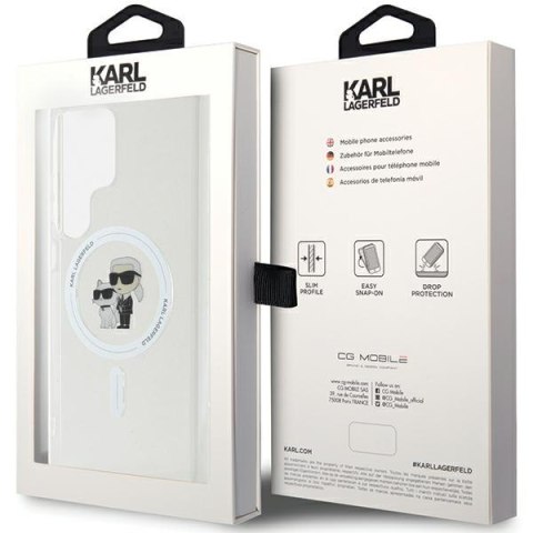 Karl Lagerfeld nakładka do Samsung Galaxy S24 Ultra KLHMS24LHGKCNOT transparentna HC MAGSAFE IML KC Karl Lagerfeld nakładka do Samsung Galaxy S24 Ultra KLHMS24LHGKCNOT transparentna HC MAGSAFE IML KC