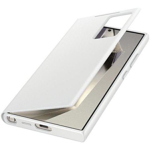 Samsung etui Smart View Wallet Case do Samsung Galaxy S24 Ultra białe Samsung etui Smart View Wallet Case do Samsung Galaxy S24 Ultra białe