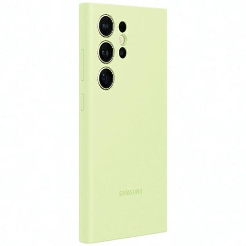 Samsung nakładka Silicone Cover do Samsung Galaxy S24 Ultra limonkowa Samsung nakładka Silicone Cover do Samsung Galaxy S24 Ultra limonkowa