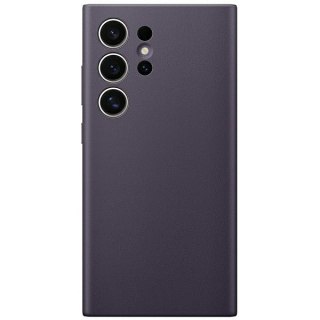 Samsung nakładka Vegan Leather Cover do Samsung Galaxy S24 Ultra ciemnofioletowa