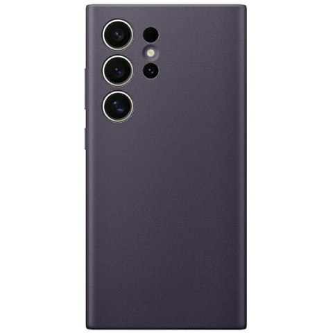 Samsung nakładka Vegan Leather Cover do Samsung Galaxy S24 Ultra ciemnofioletowa Samsung nakładka Vegan Leather Cover do Samsung Galaxy S24 Ultra ciemnofioletowa