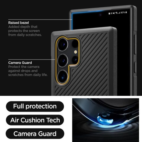 Spigen nakładka Core Armor do Samsung Galaxy S24 Ultra matowa czarna
