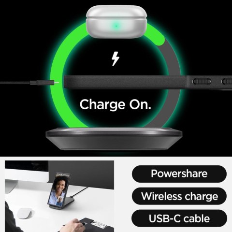 Spigen nakładka Core Armor do Samsung Galaxy S24 Ultra matowa czarna