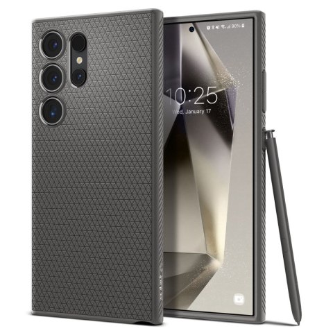Spigen nakładka Liquid Air do Samsung Galaxy S24 Ultra szara