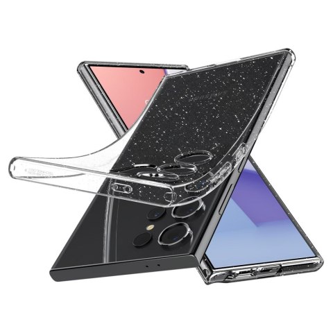 Spigen nakładka Liquid Crystal do Samsung Galaxy S24 Ultra glitter crystal Spigen nakładka Liquid Crystal do Samsung Galaxy S24 Ultra glitter crystal