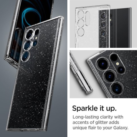 Spigen nakładka Liquid Crystal do Samsung Galaxy S24 Ultra glitter crystal Spigen nakładka Liquid Crystal do Samsung Galaxy S24 Ultra glitter crystal