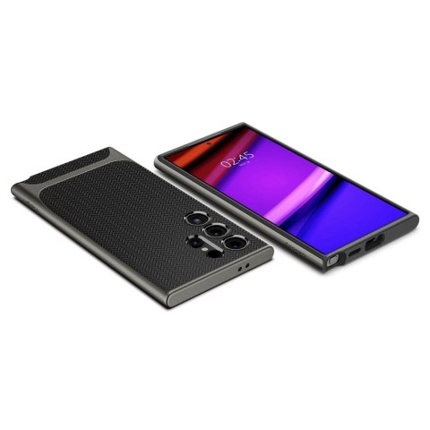 Spigen nakładka Neo Hybrid do Samsung Galaxy S24 Ultra gunmetal Spigen nakładka Neo Hybrid do Samsung Galaxy S24 Ultra gunmetal
