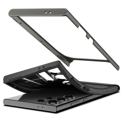 Spigen nakładka Neo Hybrid do Samsung Galaxy S24 Ultra gunmetal Spigen nakładka Neo Hybrid do Samsung Galaxy S24 Ultra gunmetal