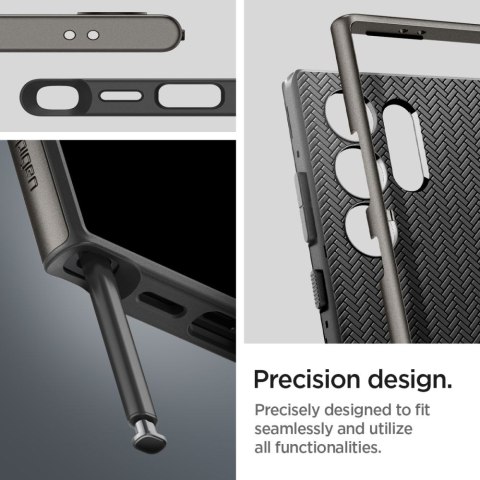 Spigen nakładka Neo Hybrid do Samsung Galaxy S24 Ultra gunmetal Spigen nakładka Neo Hybrid do Samsung Galaxy S24 Ultra gunmetal