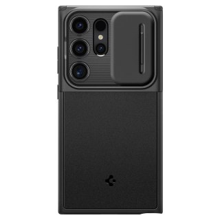 Spigen nakładka Optik Armor do Samsung Galaxy S24 Ultra czarna