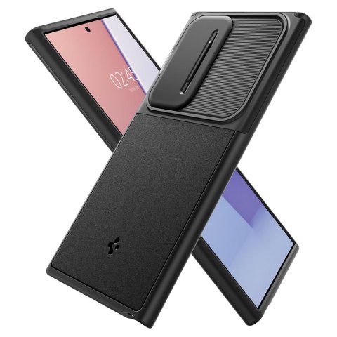 Spigen nakładka Optik Armor do Samsung Galaxy S24 Ultra czarna Spigen nakładka Optik Armor do Samsung Galaxy S24 Ultra czarna