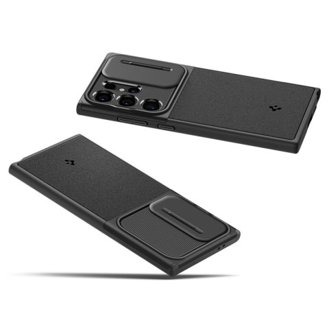 Spigen nakładka Optik Armor do Samsung Galaxy S24 Ultra czarna Spigen nakładka Optik Armor do Samsung Galaxy S24 Ultra czarna