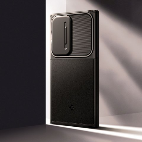 Spigen nakładka Optik Armor do Samsung Galaxy S24 Ultra czarna Spigen nakładka Optik Armor do Samsung Galaxy S24 Ultra czarna