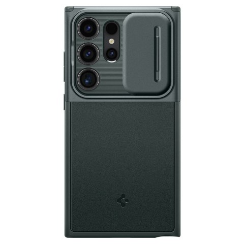 Spigen nakładka Optik Armor do Samsung Galaxy S24 Ultra zielona