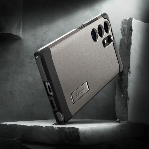 Spigen nakładka Tough Armor do Samsung Galaxy S24 Ultra gunmetal