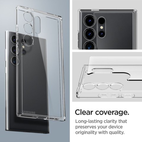 Spigen nakładka Ultra Hybrid do Samsung Galaxy S24 Ultra crystal clear Spigen nakładka Ultra Hybrid do Samsung Galaxy S24 Ultra crystal clear