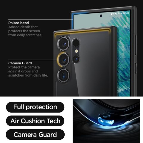 Spigen nakładka Ultra Hybrid do Samsung Galaxy S24 Ultra matowa czarna