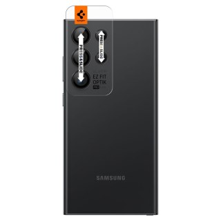 Spigen szkło na aparat GLAS. TR "EZ FIT" 2-pack do Samsung Galaxy S24 Ultra