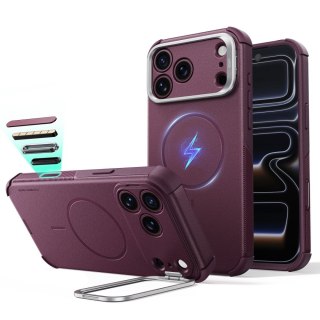 ESR CYBER TOUGH KICKSTAND MAGSAFE IPHONE 17 PRO / 18 PRO DEEP BURGUNDY