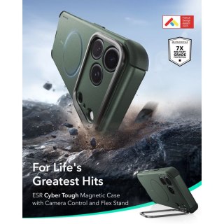 ESR CYBER TOUGH KICKSTAND MAGSAFE IPHONE 17 PRO MAX / 18 PRO MAX GREEN
