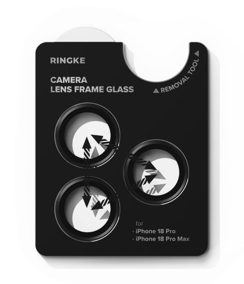 OSŁONA APARATU RINGKE CAMERA FRAME PROTECTOR 2-PACK IPHONE 18 PRO / PRO MAX BLACK