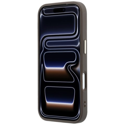 Etui Guess 4G & Big Strass Logo do iPhone 18 Pro Max / 17 Pro Max brązowy