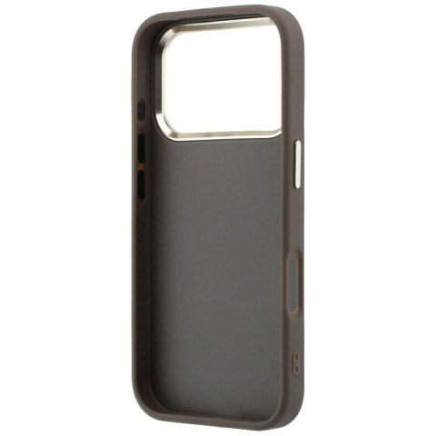 Etui Guess 4G & Big Strass Logo do iPhone 18 Pro Max / 17 Pro Max brązowy