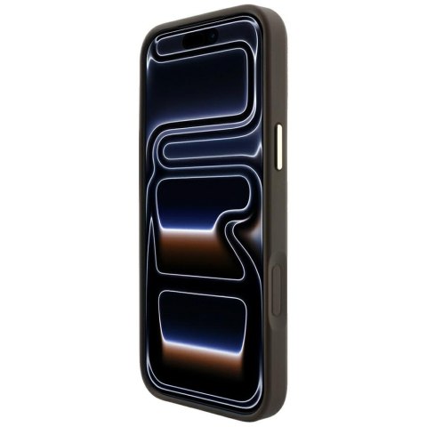 Etui Guess 4G with Stripe Round and Classic Logos MagSafe do iPhone 18 Pro / 17 Pro brązowy
