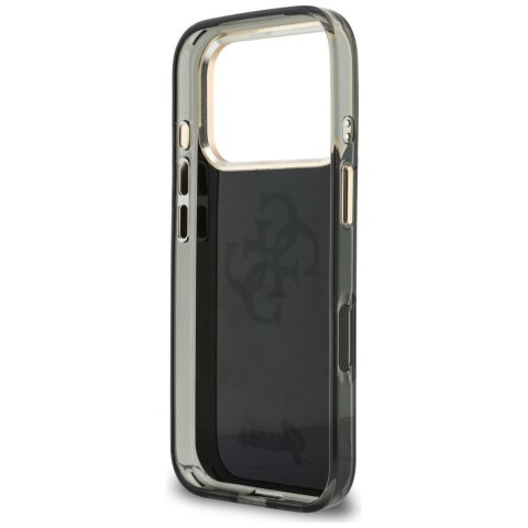 Etui Guess IML 4G Script Metal do iPhone 18 Pro Max / 17 Pro Max czarny