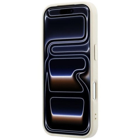 Etui Guess Saffiano Small 4G & Classic Logo MagSafe do iPhone 18 Pro Max / 17 Pro Max beżowy